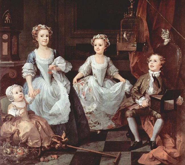 William Hogarth The Graham Children